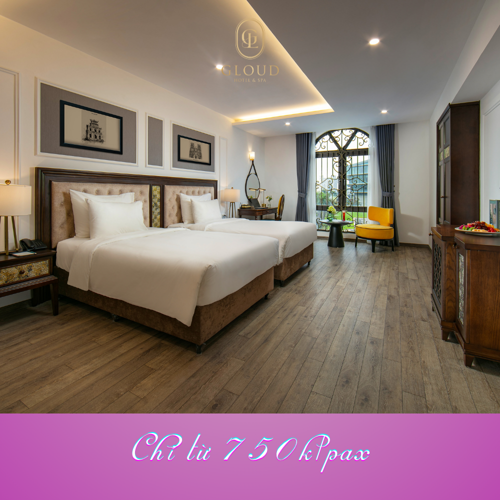 Gloud Hotel – khách sạn gần sân vận động Mỹ Đình